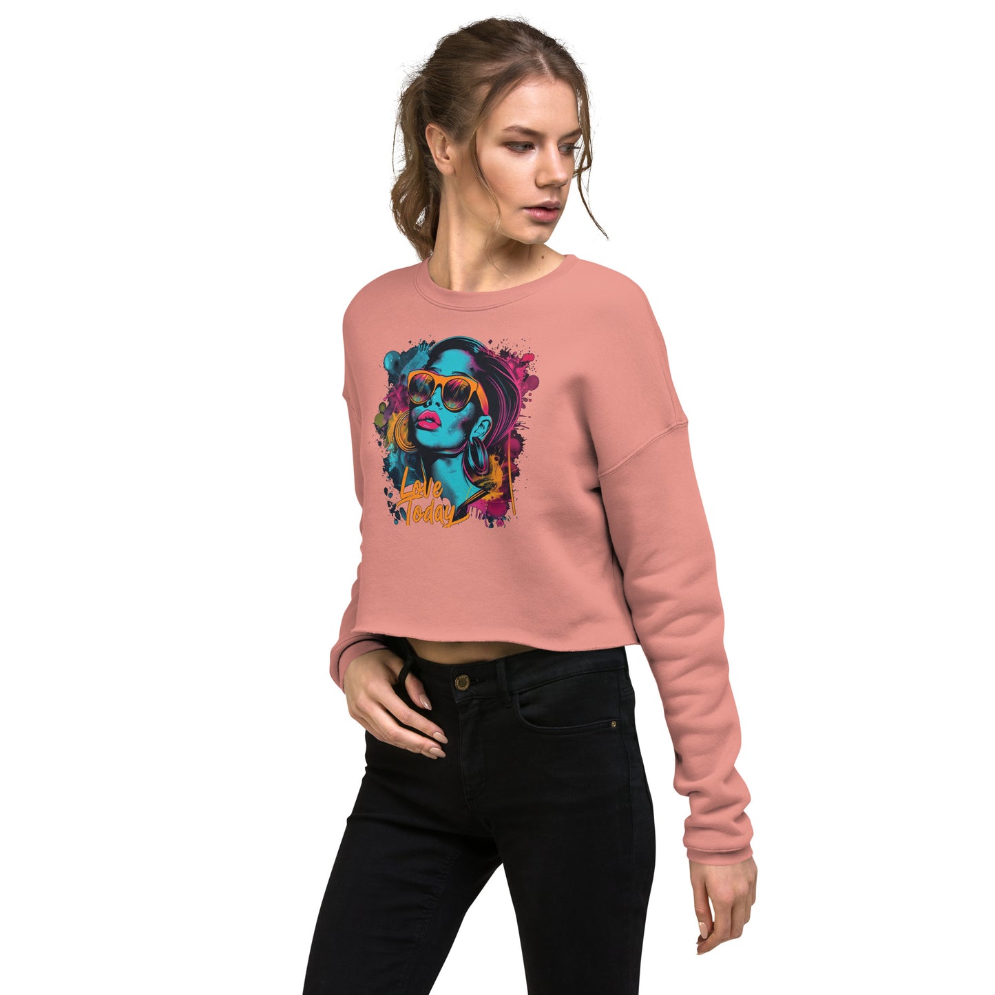 Amore Cropped Passion Sweatshirt