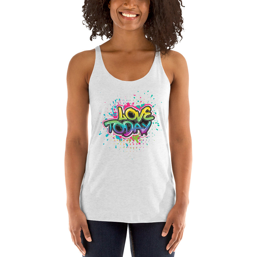 Graffitilove Racerback Tank