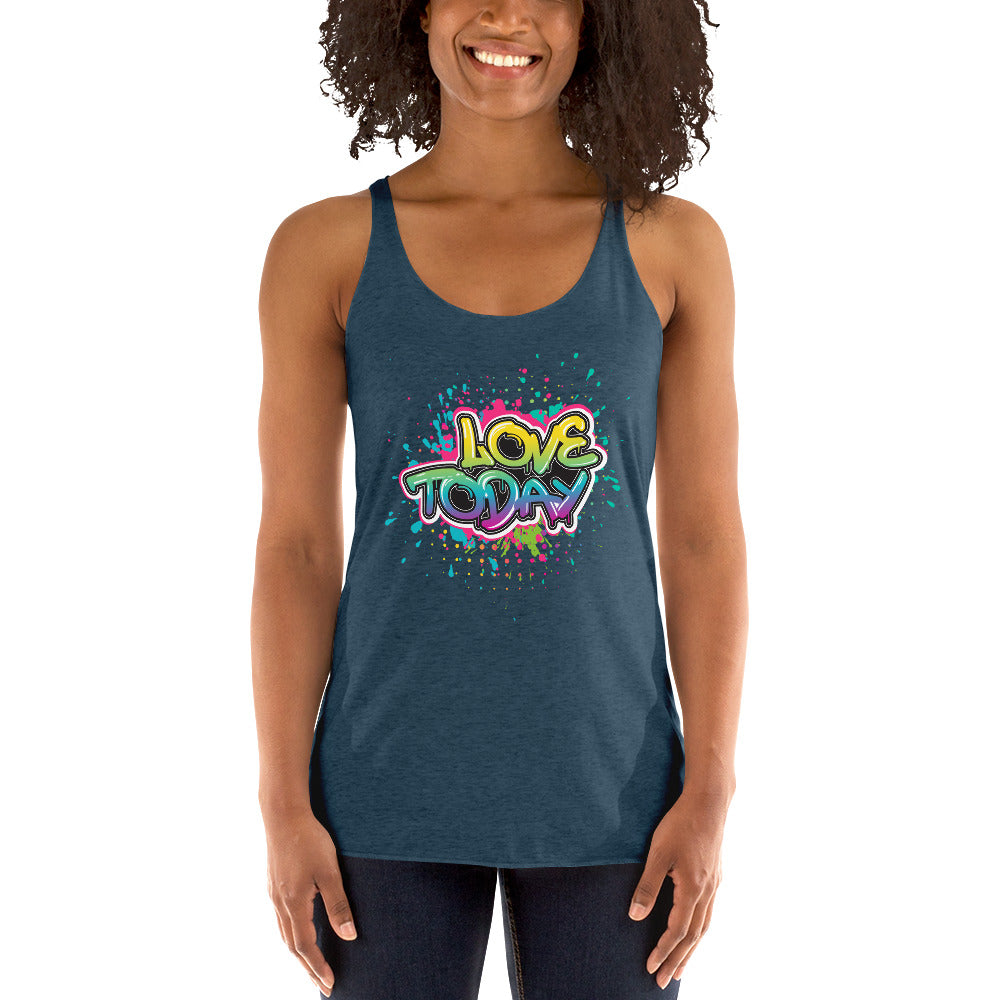 Graffitilove Racerback Tank