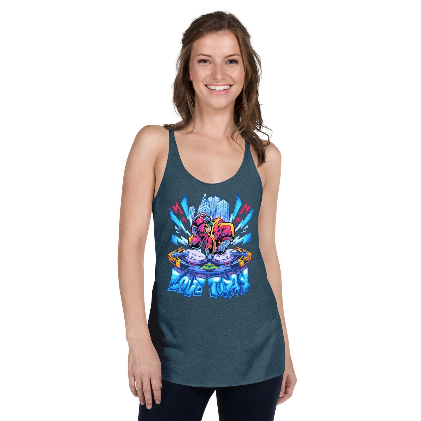 Nonstop Love Women's Racerback Tank