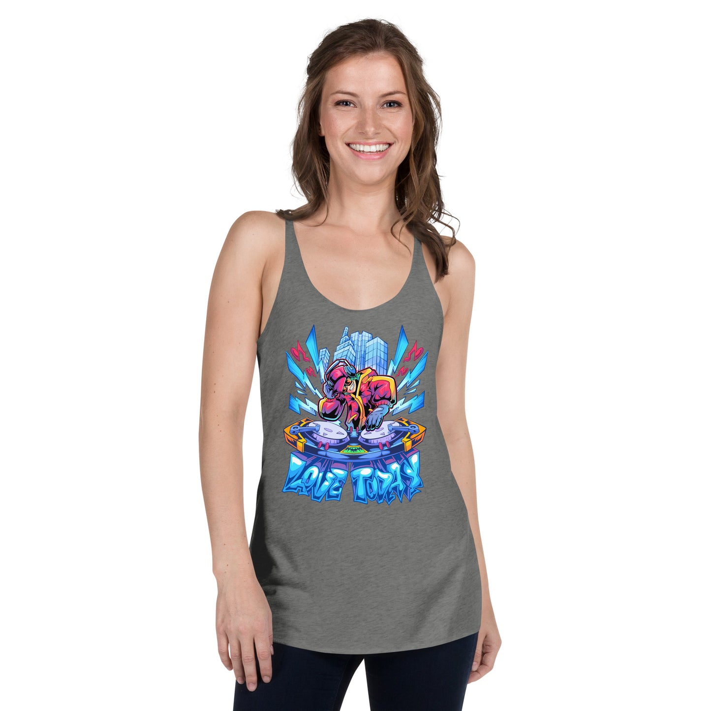 Nonstop Love Women's Racerback Tank