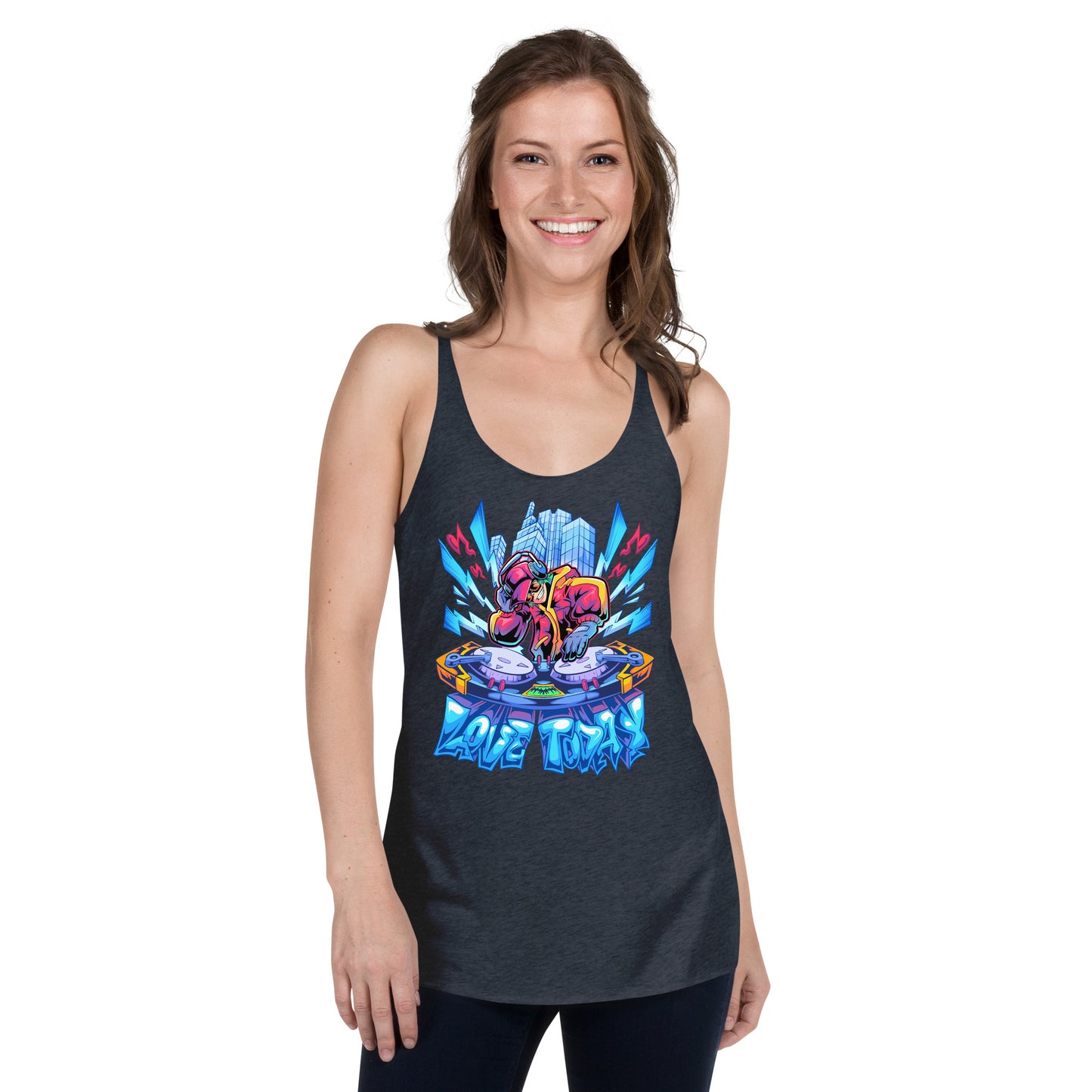 Nonstop Love Women's Racerback Tank