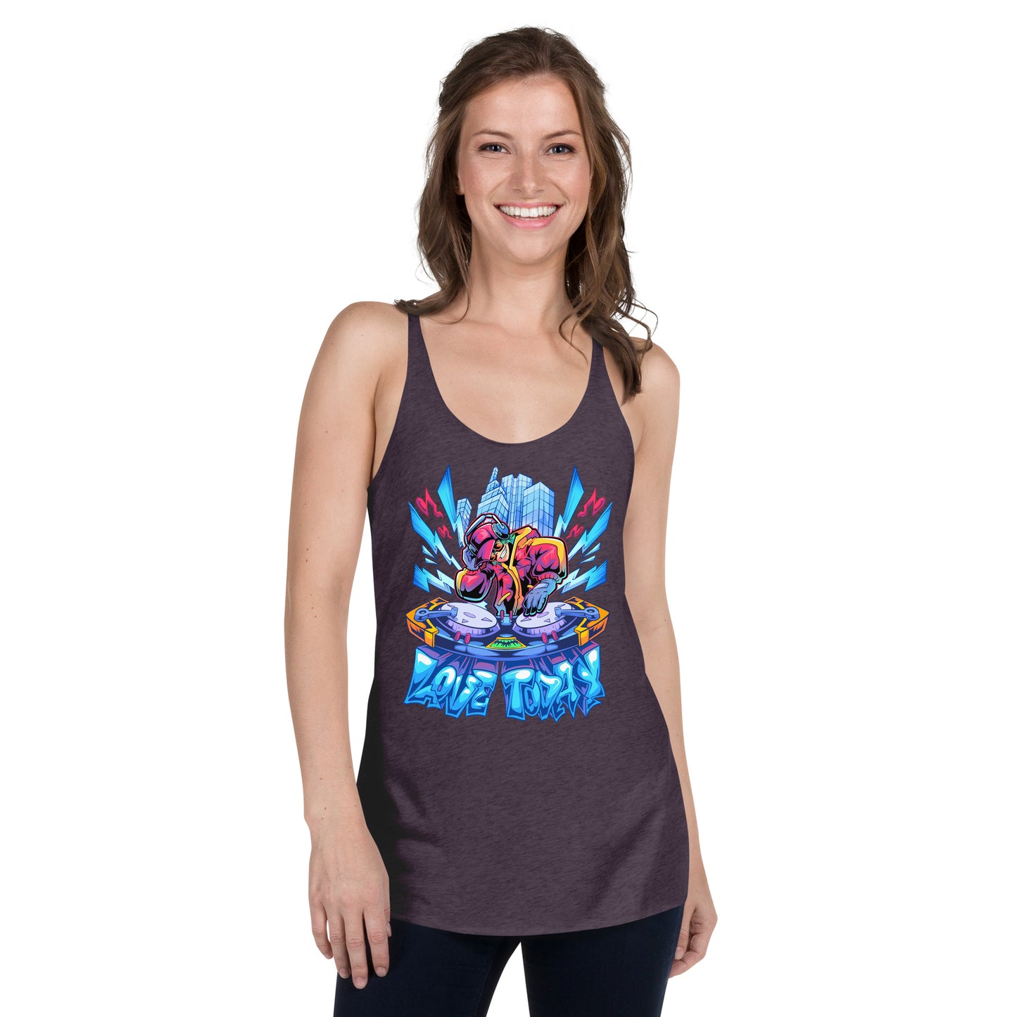 Nonstop Love Women's Racerback Tank