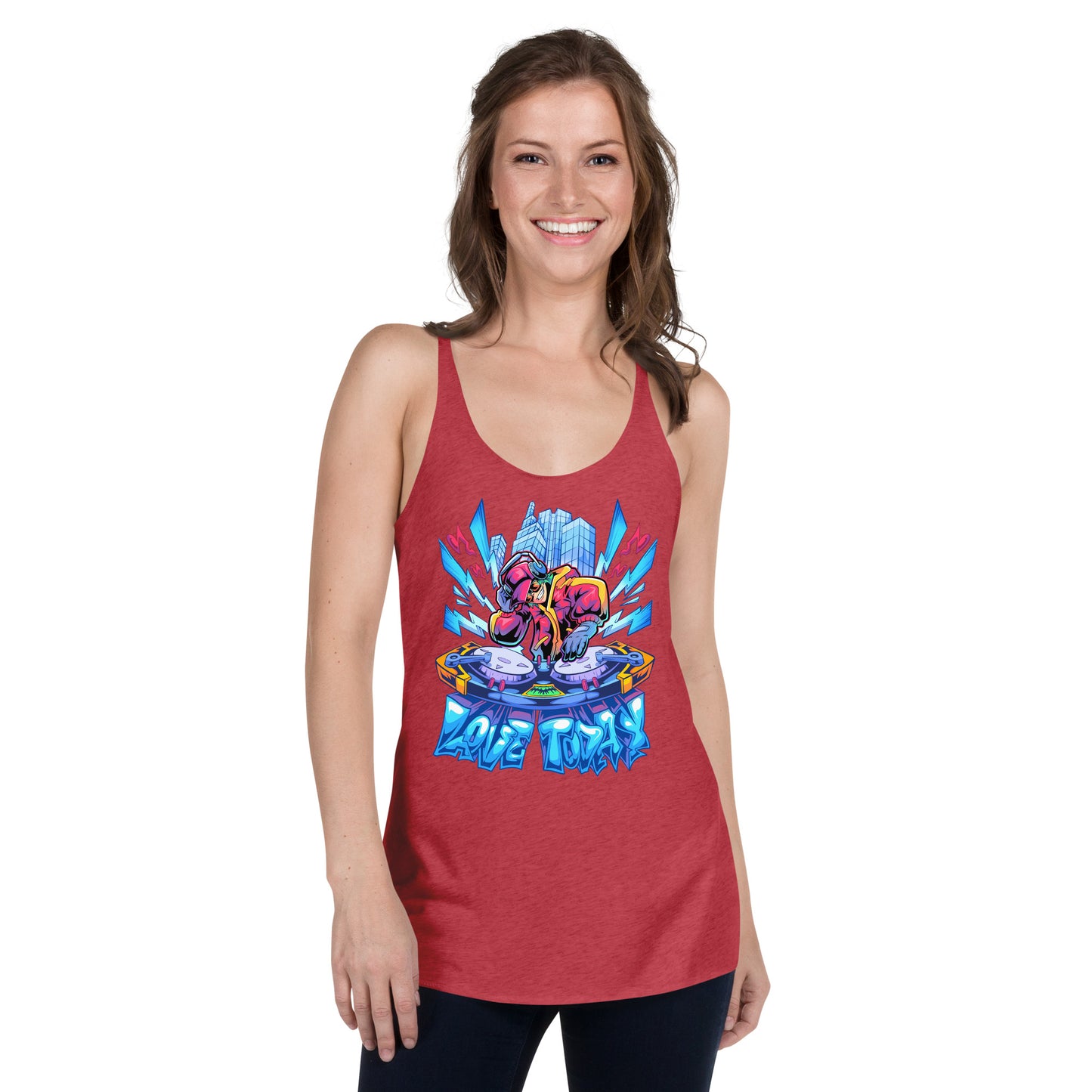 Nonstop Love Women's Racerback Tank