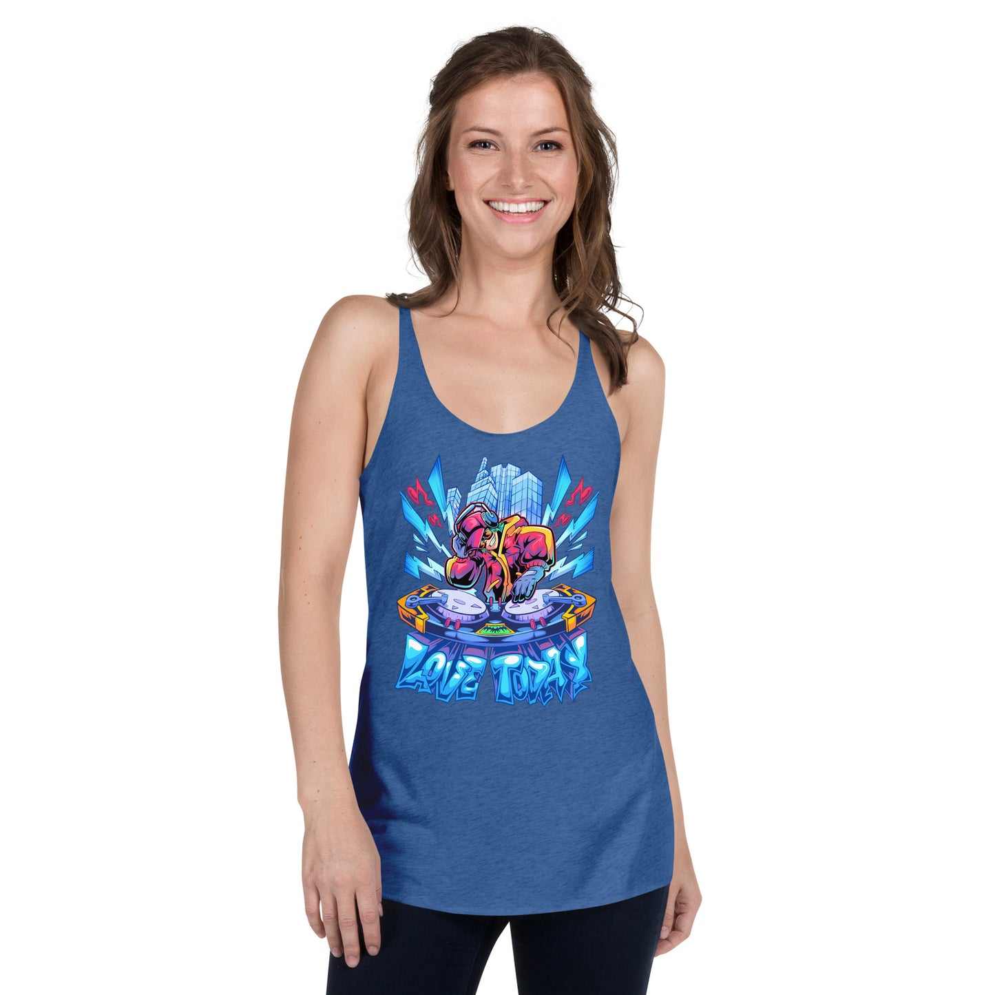 Nonstop Love Women's Racerback Tank