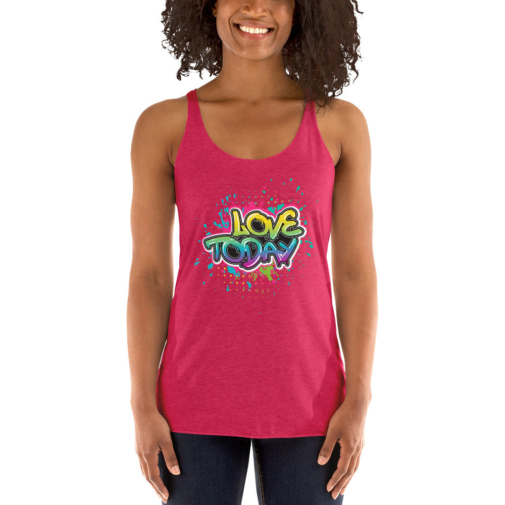 Graffitilove Racerback Tank