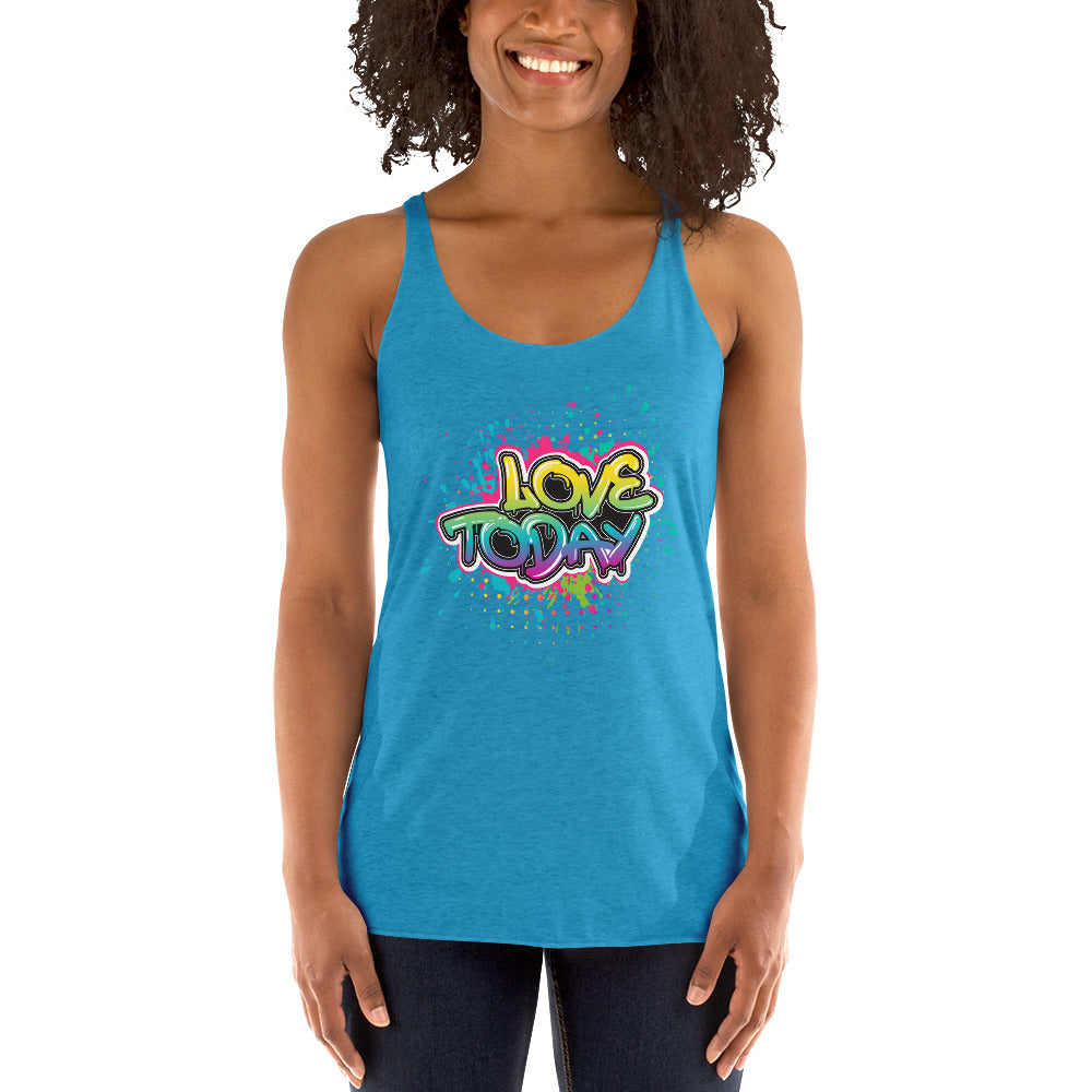 Graffitilove Racerback Tank