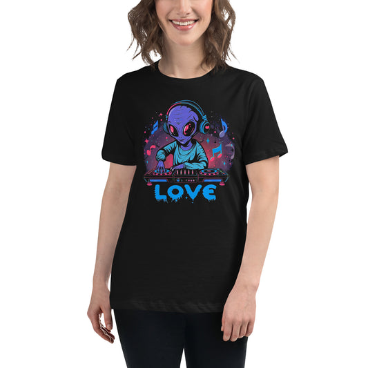 Galactic Groove Women's Relaxed T-Shirt
