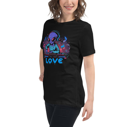 Galactic Groove Women's Relaxed T-Shirt