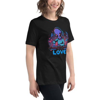 Galactic Groove Women's Relaxed T-Shirt