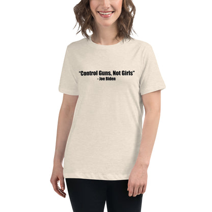 Riden With Biden Women's Relaxed Tee