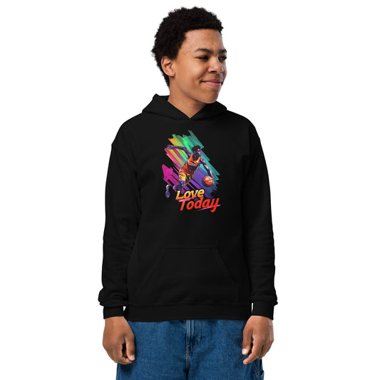 Hoops of Love Youth Hoodie