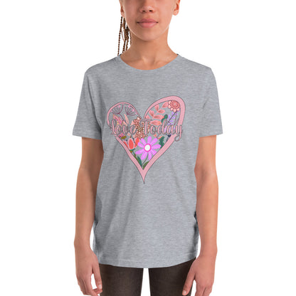 Floral Love Youth T-Shirt
