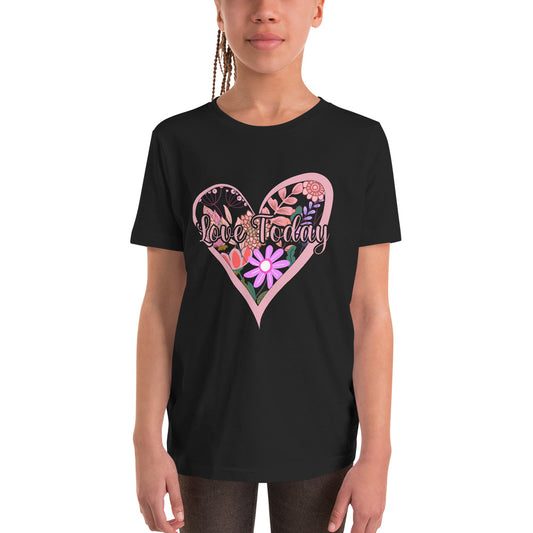 Floral Love Youth T-Shirt