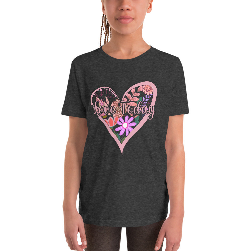 Floral Love Youth T-Shirt